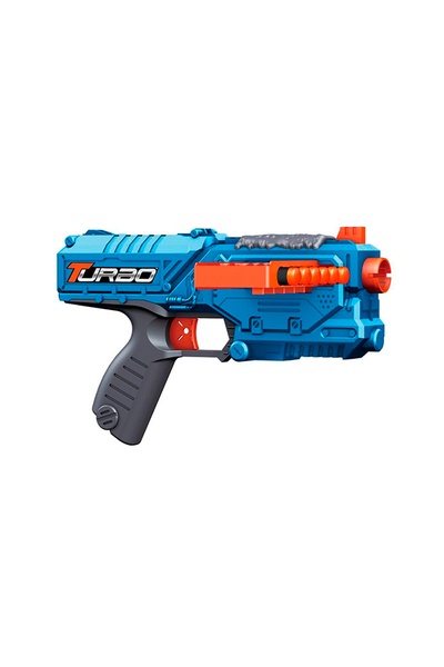 Іграшковий пістолет механічний з боковим магазином колір різнокольоровий ЦБ-00238919 SKT000957594 фото