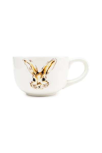 Чашка - "Казковий кролик" колір білий ЦБ-00243843 SKT000969540 фото
