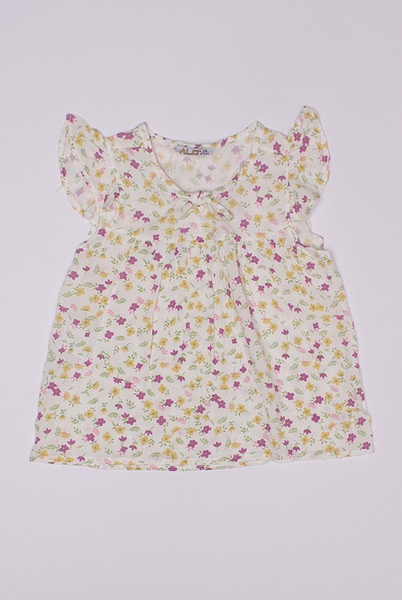Блуза для девочки 122 цвет молочный ЦБ-00187692 SKT000836061 фото