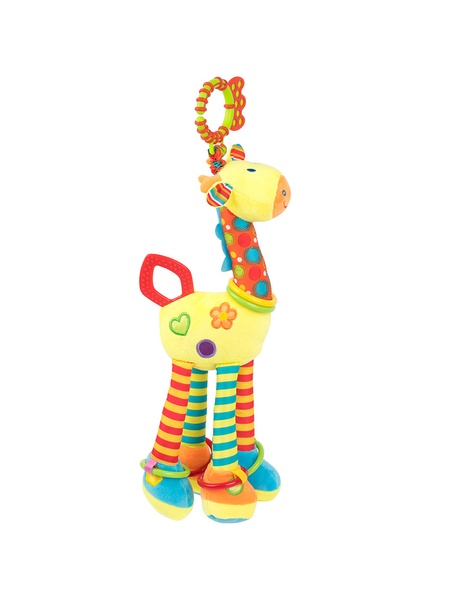 Іграшка-підвіска з брязкальцем "Жирафа" колір різнокольоровий ЦБ-00197959 SKT000862631 фото