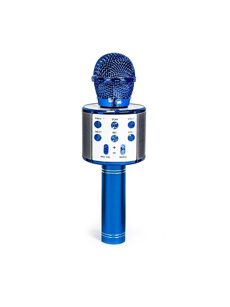 Бездротовий караоке-мікрофон колір блакитний ЦБ-00158168 SKT000535807 фото
