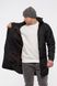 Мужская куртка длинная оверсайз 56 цвет черный ЦБ-00210440 SKT000889789 фото 2