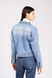 Куртка джинсова жіноча 48 колір блакитний ЦБ-00162212 SKT000550337 фото 6