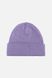 Жіноча шапка з відворотом 56-58 колір бузковий ЦБ-00210497 SKT000889909 фото 1