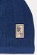 Комплект шапка-шарф на хлопчика 52-54 колір синій ЦБ-00201796 SKT000871317 фото 2