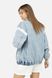 Жіноча джинсова куртка 44 колір блакитний ЦБ-00247873 SKT000988131 фото 3