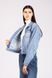 Куртка джинсова жіноча 48 колір блакитний ЦБ-00162212 SKT000550337 фото 3