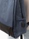 Набір 3в1 спортивний рюкзак,сумка,косметичка для чоловіків колір сіро-синій ЦБ-00219390 SKT000907220 фото 3