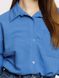 Жіноча сорочка регуляр 48 колір індіго ЦБ-00219056 SKT000906142 фото 2