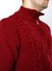 Чоловічий светр 48 колір бордовий ЦБ-00236420 SKT000952212 фото 1