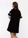 Жіноча коротка сукня 46 колір чорний ЦБ-00214254 SKT000896080 фото 3