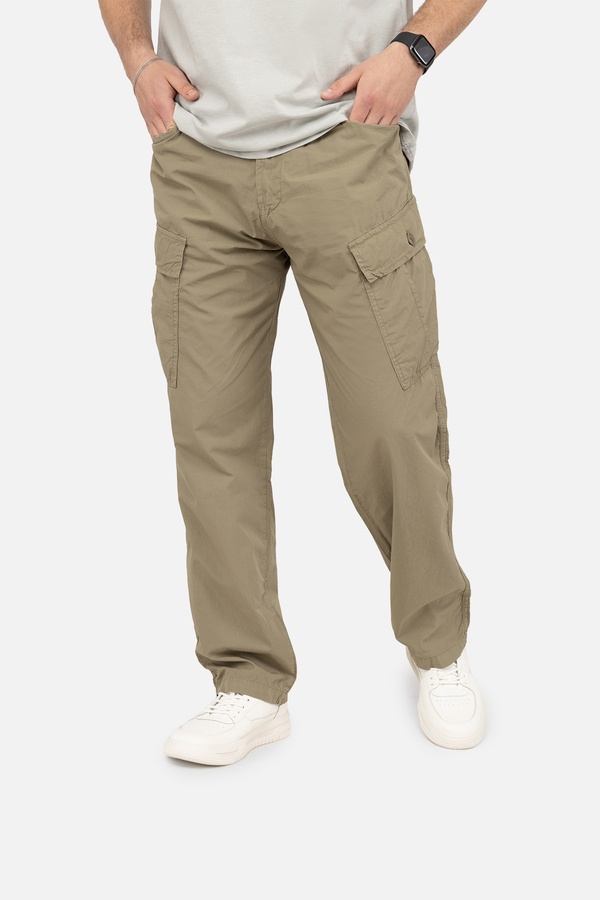 Чоловічі штани 44 колір хакі ЦБ-00249873 SKT000992137 фото