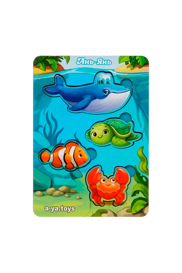 Вкладыши - "Морские животные" цвет разноцветный ЦБ-00241560 SKT000961862 фото
