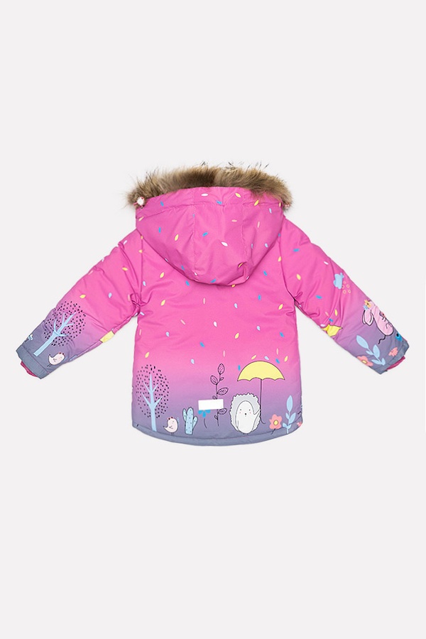 Комплект куртка и брюки на девочку. 116 цвет розовый ЦБ-00196576 SKT000859561 фото