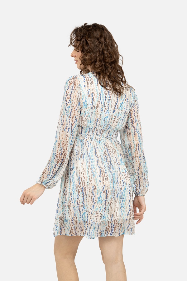 Жіноча сукня в стилі ампір 42 колір бежевий ЦБ-00247011 SKT000985928 фото