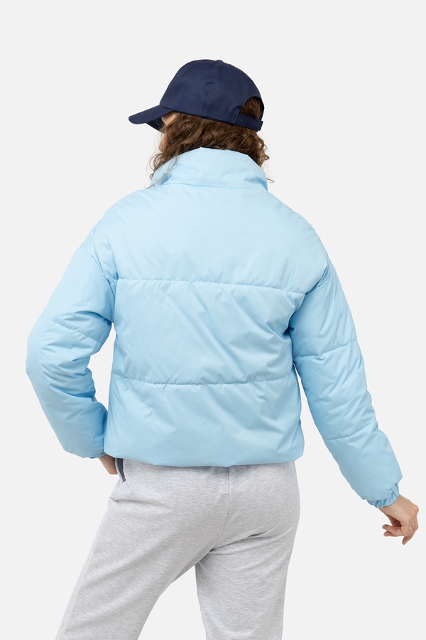 Жіноча куртка 44 колір блакитний ЦБ-00238354 SKT000956274 фото