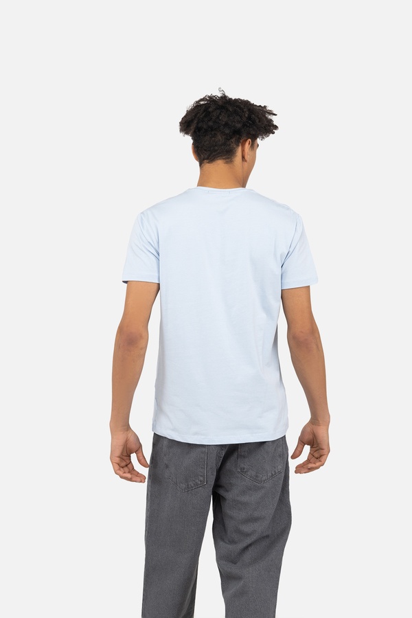 Чоловіча футболка з коротким рукавом 54 колір блакитний ЦБ-00243195 SKT000967375 фото