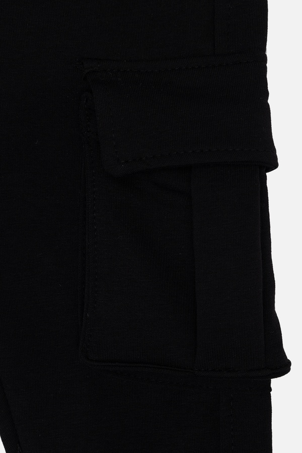 Штаны спортивные для мальчика 86 цвет черный ЦБ-00244396 SKT000978781 фото