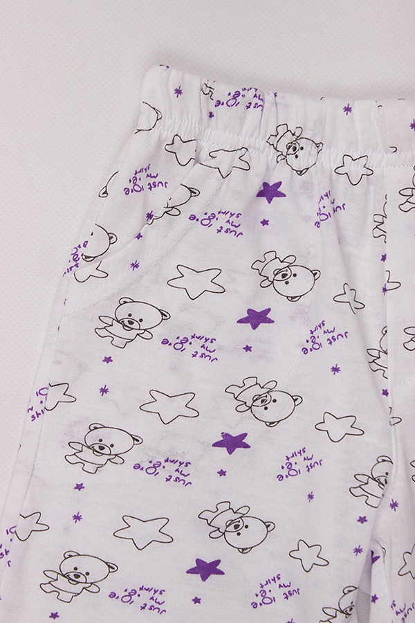 Пижама на девочку 122 цвет фиолетовый ЦБ-00170593 SKT000570809 фото