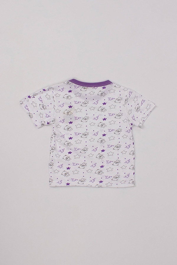 Пижама на девочку 122 цвет фиолетовый ЦБ-00170593 SKT000570809 фото