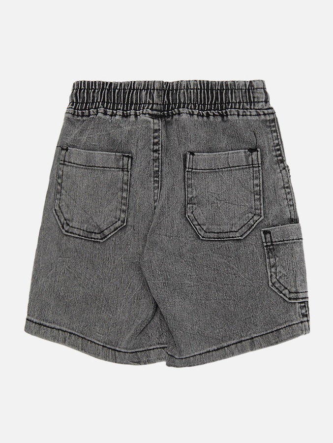Шорти джинсові на резинці для хлопчика 98 колір сірий ЦБ-00213801 SKT000894651 фото