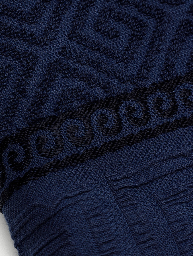 Рушник YENI GREAK колір темно-синій ЦБ-00220973 SKT000911303 фото