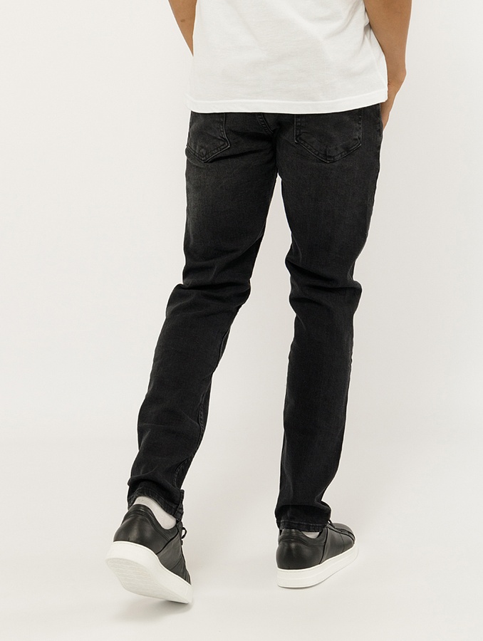 Чоловічі джинси 54 колір чорний ЦБ-00215726 SKT000899139 фото