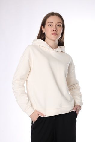 Худі жіночий колір молочний 50 ЦБ-00290276 фото