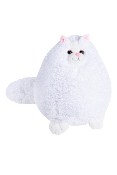 М'яка іграшка "Кіт Біляш" колір білий ЦБ-00253705 SKT001002627 фото