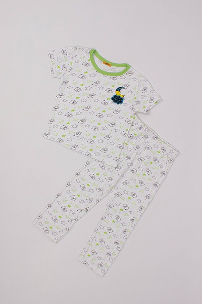 Пижама на мальчика 122 цвет салатовый ЦБ-00170597 SKT000570819 фото