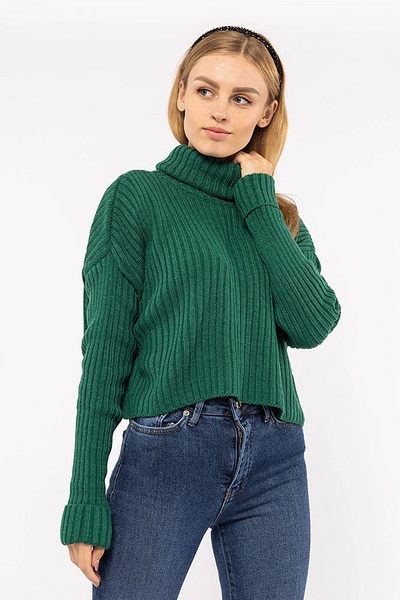 Женский свитер 46 цвет зеленый ЦБ-00194414 SKT000854103 фото