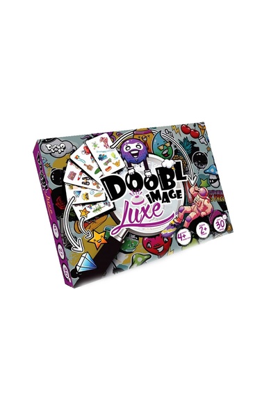 Настільна розважальна гра "Doobl Image Luxe" колір різнокольоровий ЦБ-00157868 SKT000534900 фото