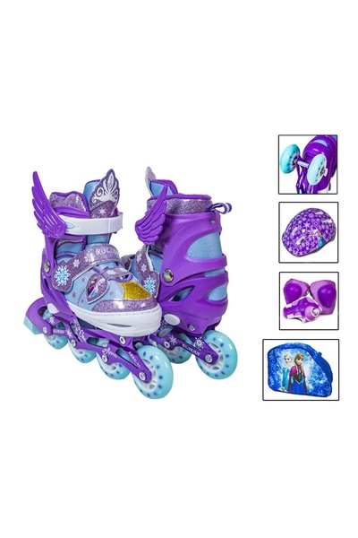 Роликовые коньки для девочки XS цвет фиолетовый ЦБ-00155406 SKT000527858 фото