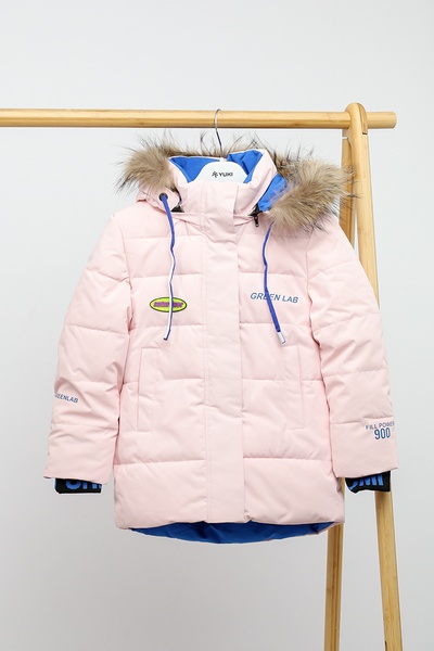 Куртка для девочки 134 цвет светло-розовый ЦБ-00221255