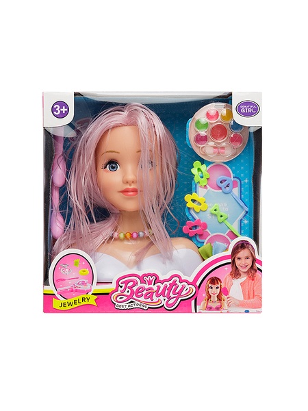 Лялька для зачісок та макіяжу колір різнокольоровий ЦБ-00225223 SKT000921912 фото