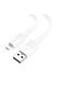 USB кабель Hoco X84 Micro 2.4A 1 м колір білий ЦБ-00208024 SKT000883901 фото 1