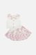 Костюм с юбкой для девочки 104 цвет розовый ЦБ-00221845 SKT000913824 фото 1