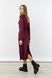 Сукня жіноча з довгим рукавом 50 колір маджента ЦБ-00235471 SKT000946861 фото 4