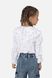 Блуза з довгим рукавом для дівчинки 140 колір білий ЦБ-00251229 SKT000996213 фото 4