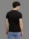 Чоловіча футболка регуляр 52 колір чорний ЦБ-00216046 SKT000899813 фото 3