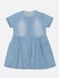 Джинсова сукня для дівчинки 128 колір блакитний ЦБ-00188926 SKT000839022 фото 1