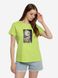 Жіноча футболка регуляр 42 колір салатовий ЦБ-00219314 SKT000907080 фото 1