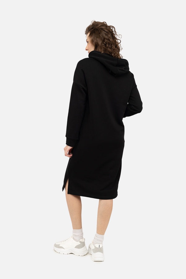 Жіноча сукня 48 колір чорний ЦБ-00246627 SKT000984999 фото