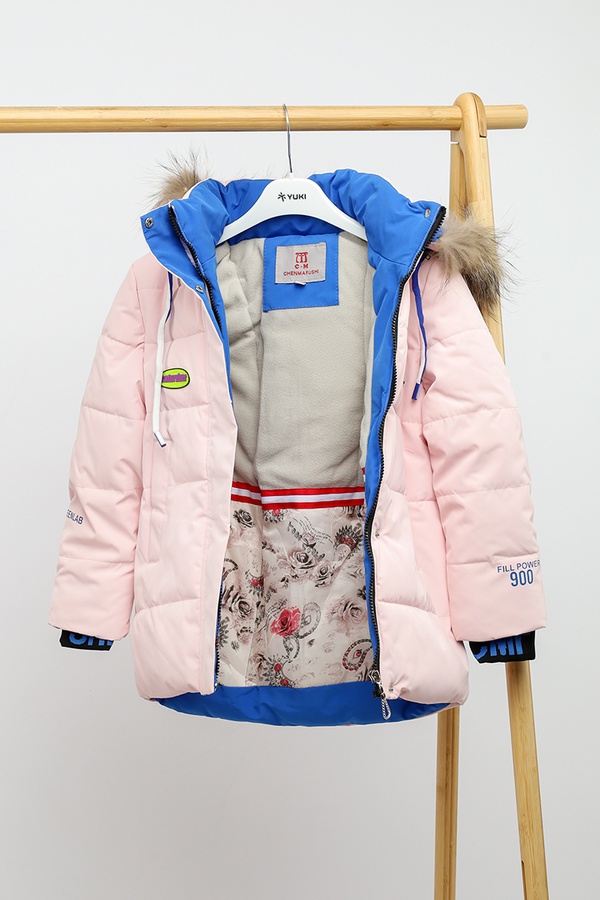 Куртка для дівчинки 134 колір світло-рожевий ЦБ-00221255