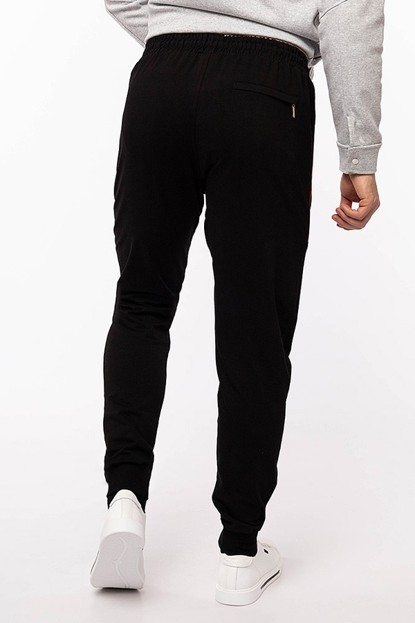 Мужские спортивные штаны 52 цвет черный ЦБ-00190072 SKT000841788 фото