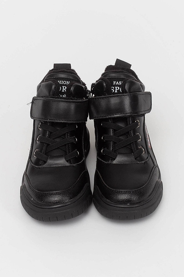 Ботинки на мальчика 26 цвет черный ЦБ-00161518 SKT000569523 фото
