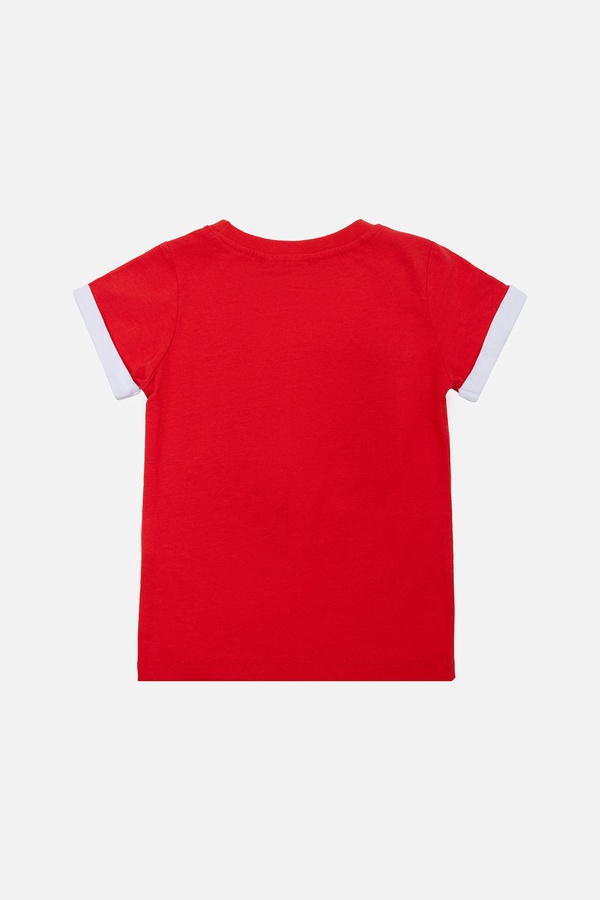 Костюм з шортами для хлопчика 92 колір червоний ЦБ-00187985 SKT000836853 фото
