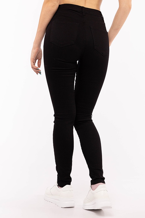Женские джинсы 42 цвет черный ЦБ-00197033 SKT000860419 фото