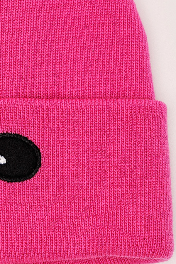 Комплект шапка-шарф на дівчинку 48-50 колір малиновий ЦБ-00206538 SKT000880639 фото