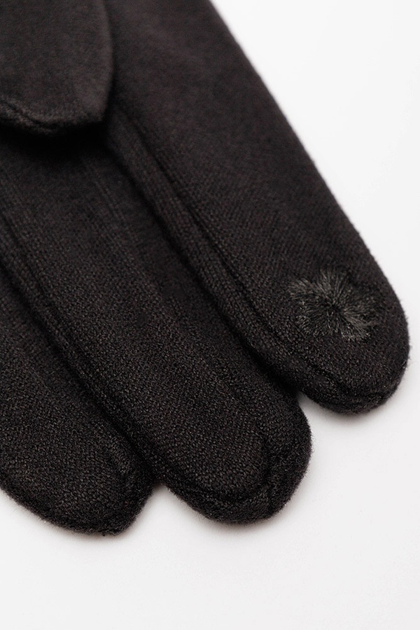 Жіночі рукавички 8.5 колір чорний ЦБ-00197566 SKT000862078 фото